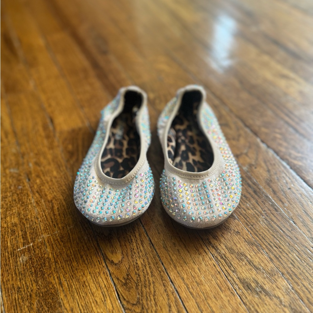 Steve Madden Kids Glittering Silver Dress Shoes